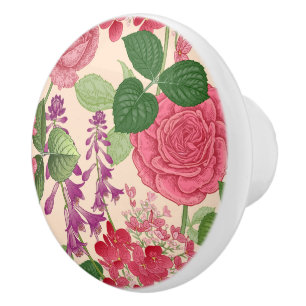 Bouton De Porte En Céramique printemps