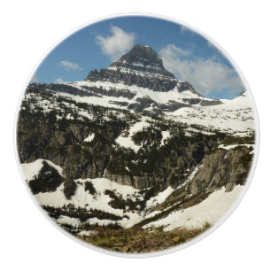 Bouton De Porte En Céramique Reynolds Mountain depuis Logan Pass à Glacier Park