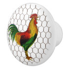 Rooster de poulet de la ferme vintage