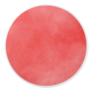 Bouton De Porte En Céramique Rose de corail noir en céramique couleur ombrée