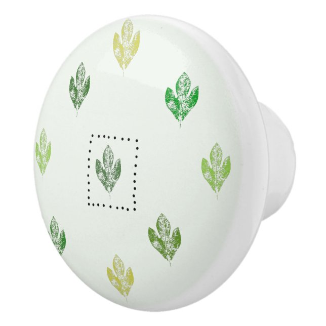 Bouton De Porte En Céramique Sassy Sassafras Ceramic Knob (Droite)