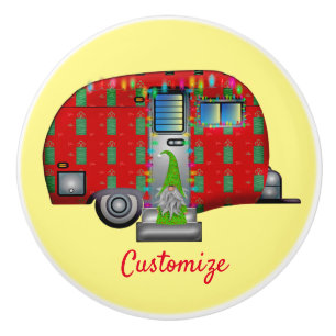 Bouton De Porte En Céramique Scandia Gnome Caravan Thunder_Cove