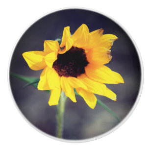 Bouton De Porte En Céramique Sunflower Love Ceramic Knob