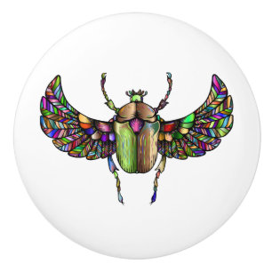 Bouton De Porte En Céramique Tabouret coloré
