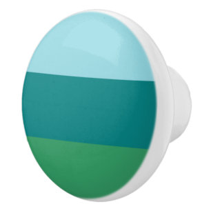 Bouton De Porte En Céramique Tanager Turquoise, sarcelle bleue et vert Kelly Ho