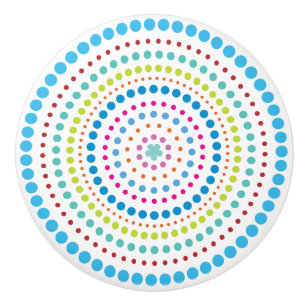 Bouton De Porte En Céramique Tige en céramique couleur main fanée en blanc