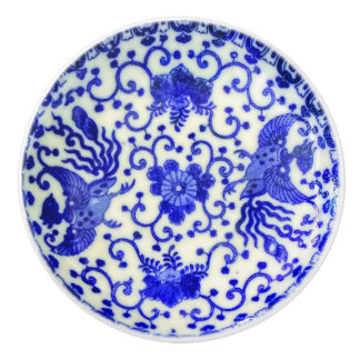 Bouton De Porte En Céramique Tiret de porte/tiroir vintage Delft