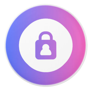 Bouton De Porte En Céramique Tiret de sécurité en céramique