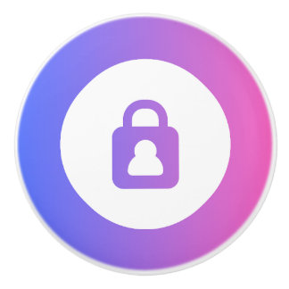 Bouton De Porte En Céramique Tiret de sécurité en céramique