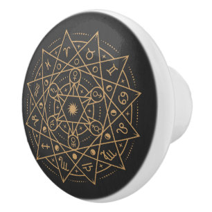 Bouton De Porte En Céramique Touche de porte métaphysique
