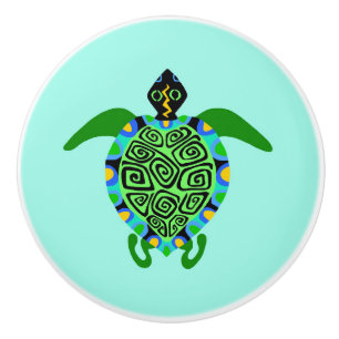 Bouton De Porte En Céramique TURTLE - Bouton en céramique