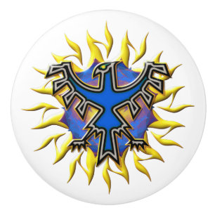 Bouton De Porte En Céramique Ukraine Phoenix Star Ceramic Knob