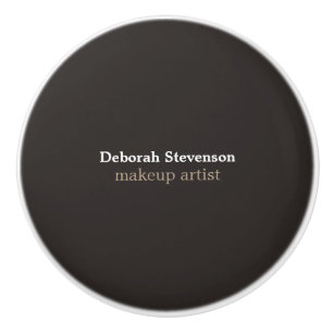 Bouton De Porte En Céramique Unique moderne Mnimalist Gray Personnalisé