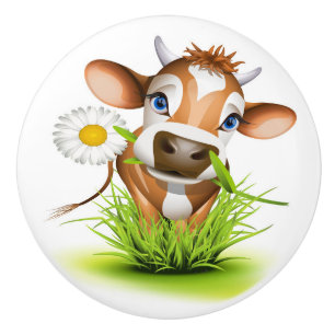 Bouton De Porte En Céramique Vers le bas sur la batterie en céramique