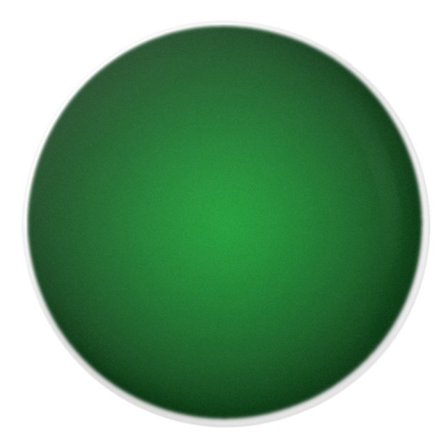 Bouton De Porte En Céramique Vignette verte-noire tendance Grainy (Devant)