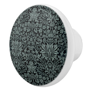 Bouton De Porte En Céramique Vintage William Morris Flower Garden