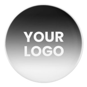 Bouton De Porte En Céramique Votre logo et le dégradé de couleur modifiable mod