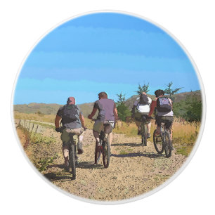 BOUTON DE PORTE EN CÉRAMIQUE VTT