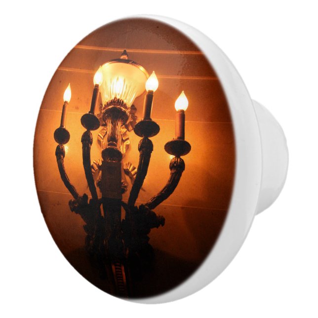 Bouton De Porte En Céramique Wall Sconce Antique esthétique (Droite)
