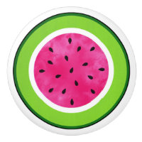 Watercolor Watermelon tranche Dessous de verre de