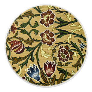 Bouton De Porte En Céramique William Morris - Brocade