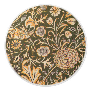 Bouton De Porte En Céramique William Morris Cherwell Motif de fond d'écran