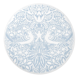 Bouton De Porte En Céramique William Morris' Dove et Rose Ceramic Knob
