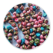 WSSBX 'perles en rose et bleu' Custom Ceramic Know