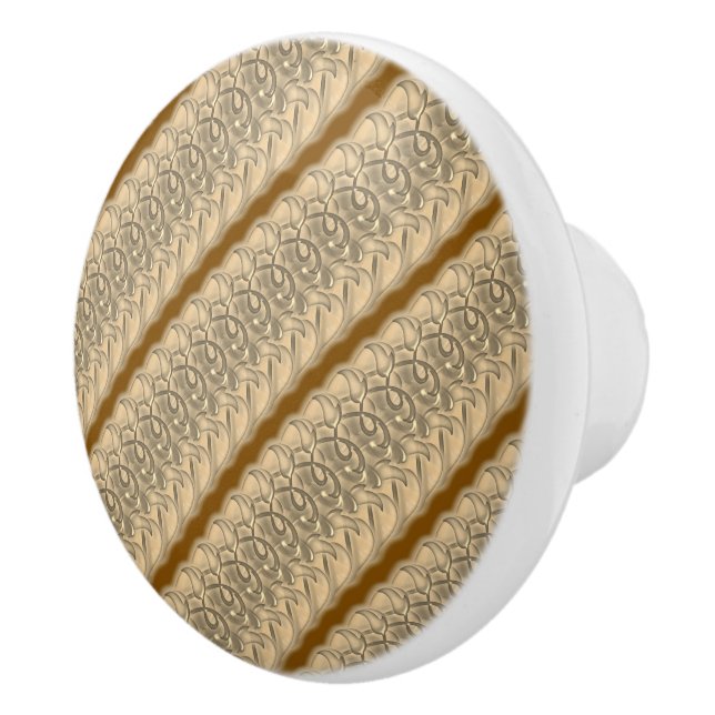 Bouton de tiroir - Conception en fibre 3D (Droite)