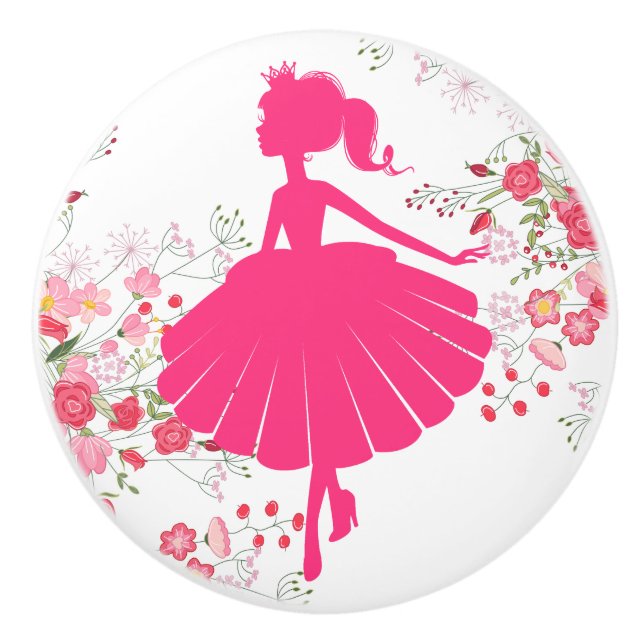 Bouton de tiroir Princess (Devant)