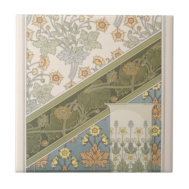 Bouton d'or 2 by Maurice Pillard Verneuil Tile (Front)