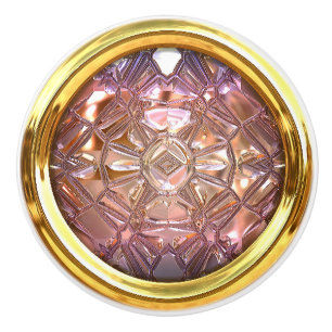 Bouton en céramique de couture en verre de bouton