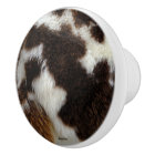 Bouton en céramique de cowhide