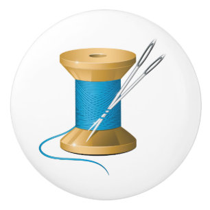 Bouton en céramique de la salle de couture - SRF