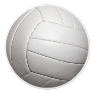 Bouton en céramique de volleyball