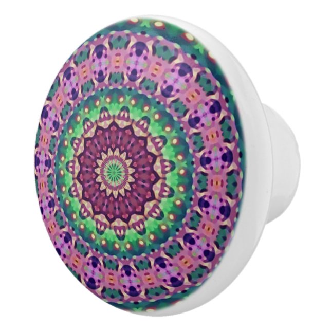 Bouton en céramique d'édredon de Boho (Droite)