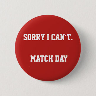Bouton épinglé de football drôle | Badge de fan de