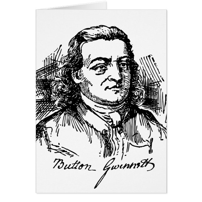 Bouton Gwinnett (Devant)