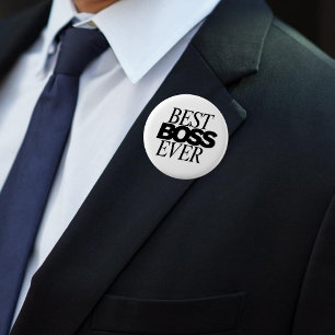 Bouton Meilleur Boss Jamais Bouton Badge   Apprent