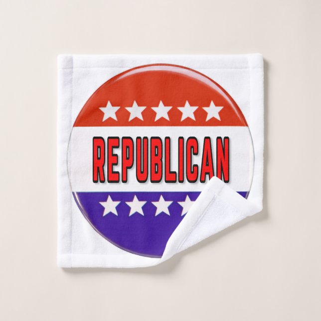 Bouton républicain (Gant de toilette)