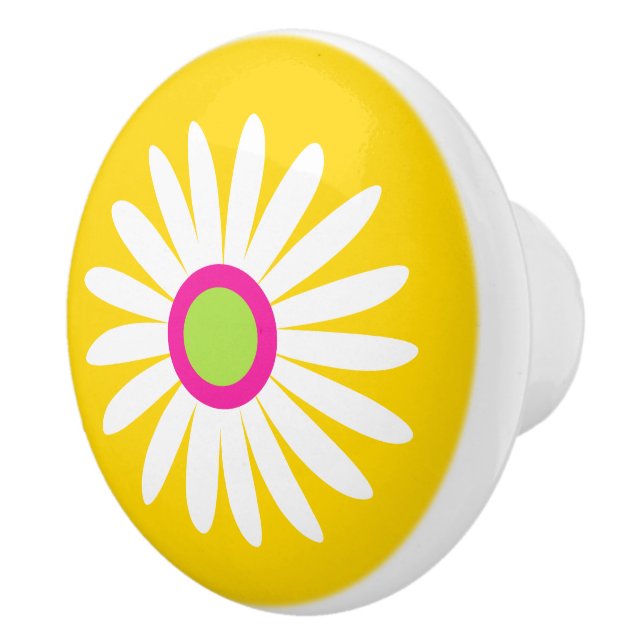 Bouton rose marguerite graphique (Droite)