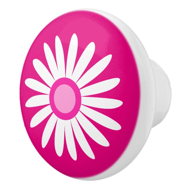 Bouton rose marguerite graphique (Droite)
