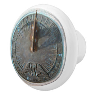 Bouton vintage de cadran solaire