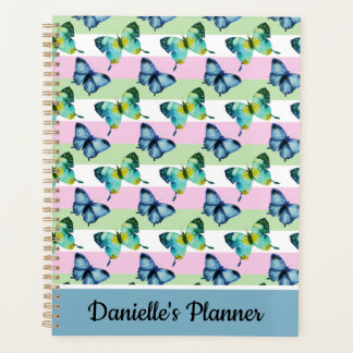 Boutons d'aquarelle Planificateur de nom personnal