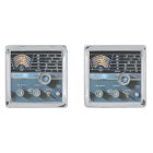 Récepteur radio vintage à ondes courtes