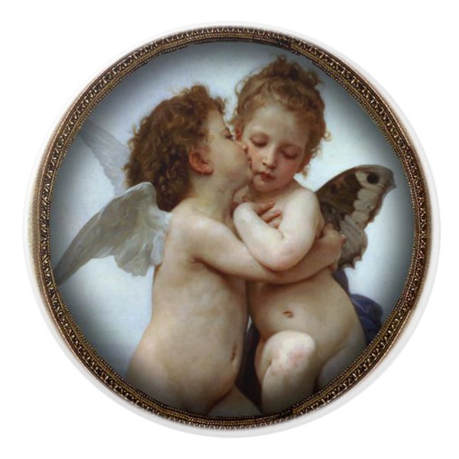 Boutons de porte vintages d'ange (Devant)