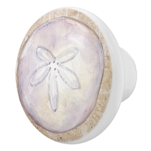 Boutons de tiroirs en coquille de mer de plage - S (Droite)