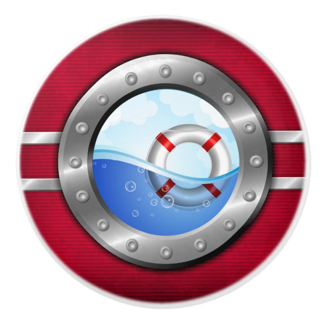 Boutons de tiroirs portatifs nautiques (Devant)