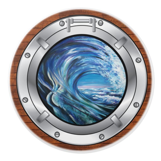 Boutons de tiroirs portatifs nautiques (Devant)