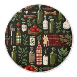 Boutons décoratifs en céramique italienne